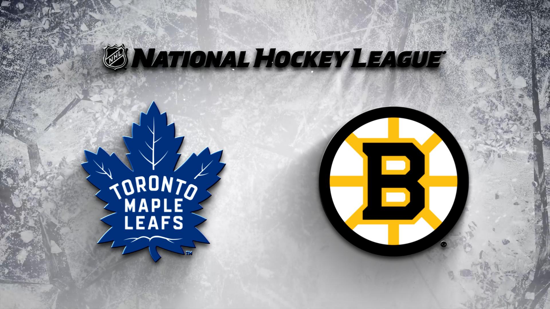 Boston Bruins Vs Toronto Maple Leafs