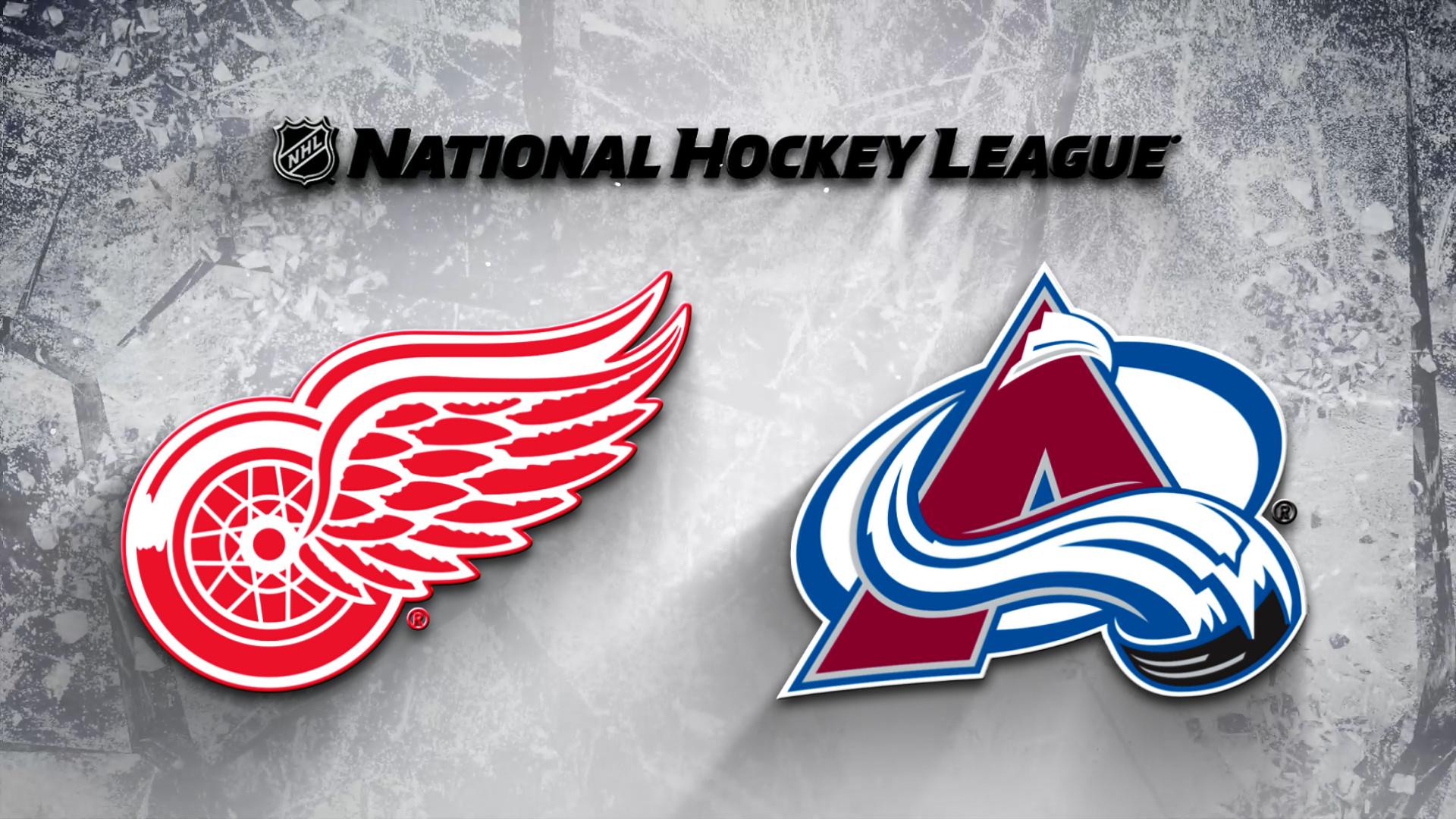 Colorado Avalanche vs. Detroit Red Wings