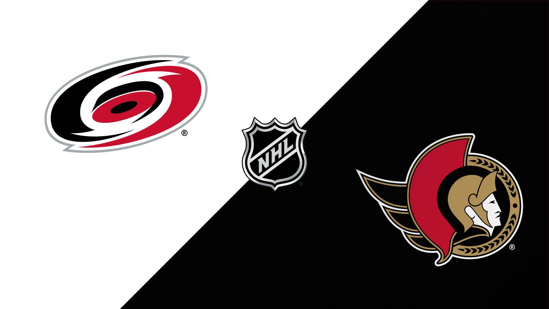 Ottawa Senators Vs. Carolina Hurricanes