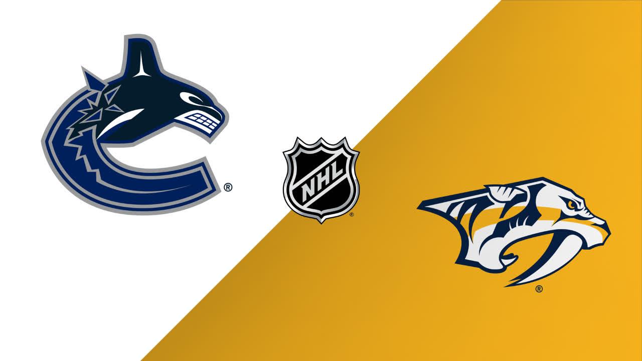 Canucks @ Predators